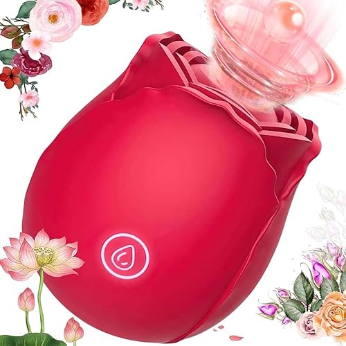 Rose Toy Rose Sex Toys Clit Sucker Sex Adult Toys Vibrator Dildo for Women for Woman 10 Speeds Relaxation for Trave Waterproof KI-10