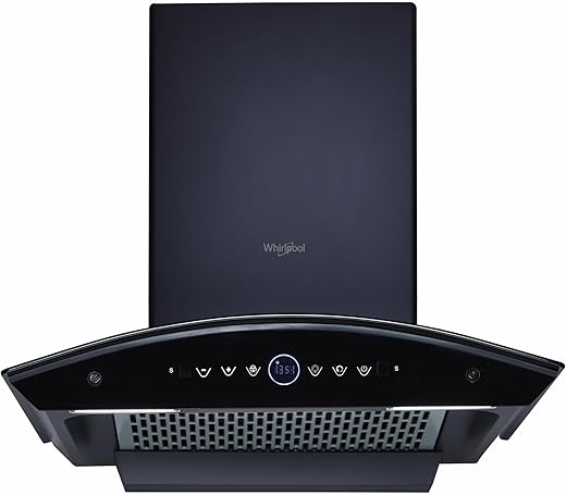 Whirlpool 60cm 1600 m3/hr BLDC Filterless Autoclean Kitchen Chimney with 11 Years WARR on Motor and 5 Yrs Comprehensive | CGFL PRO 600 BLDC HAC BK…