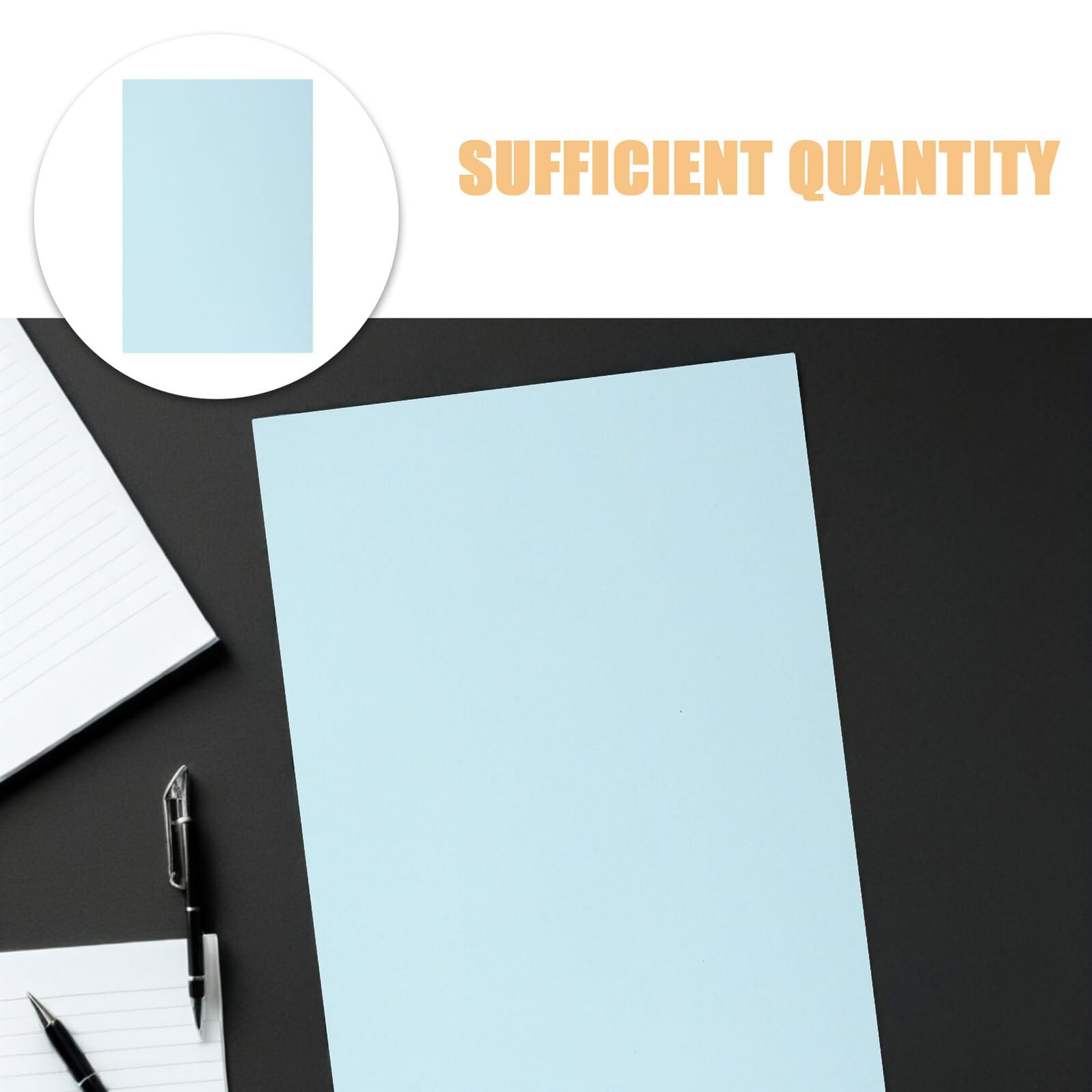 BESTonZON Carta per Fotocopie A4 70 G/M² Colore Azzurro Chiaro 200 Fogli Carta da Stampa Fronte-Retro Multiuso per Ufficio e Origami Compatibile Stampanti Laser e Inkjet per Progetti
