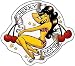 Evilkid - Cherry Bomb Woman - Sticker / Decal