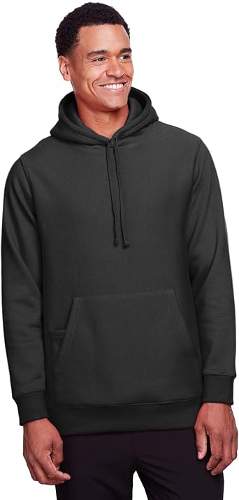 Team 365 Adult Zone HydroSport Heavyweight Pullover Hooded Sweatshirt XL Black