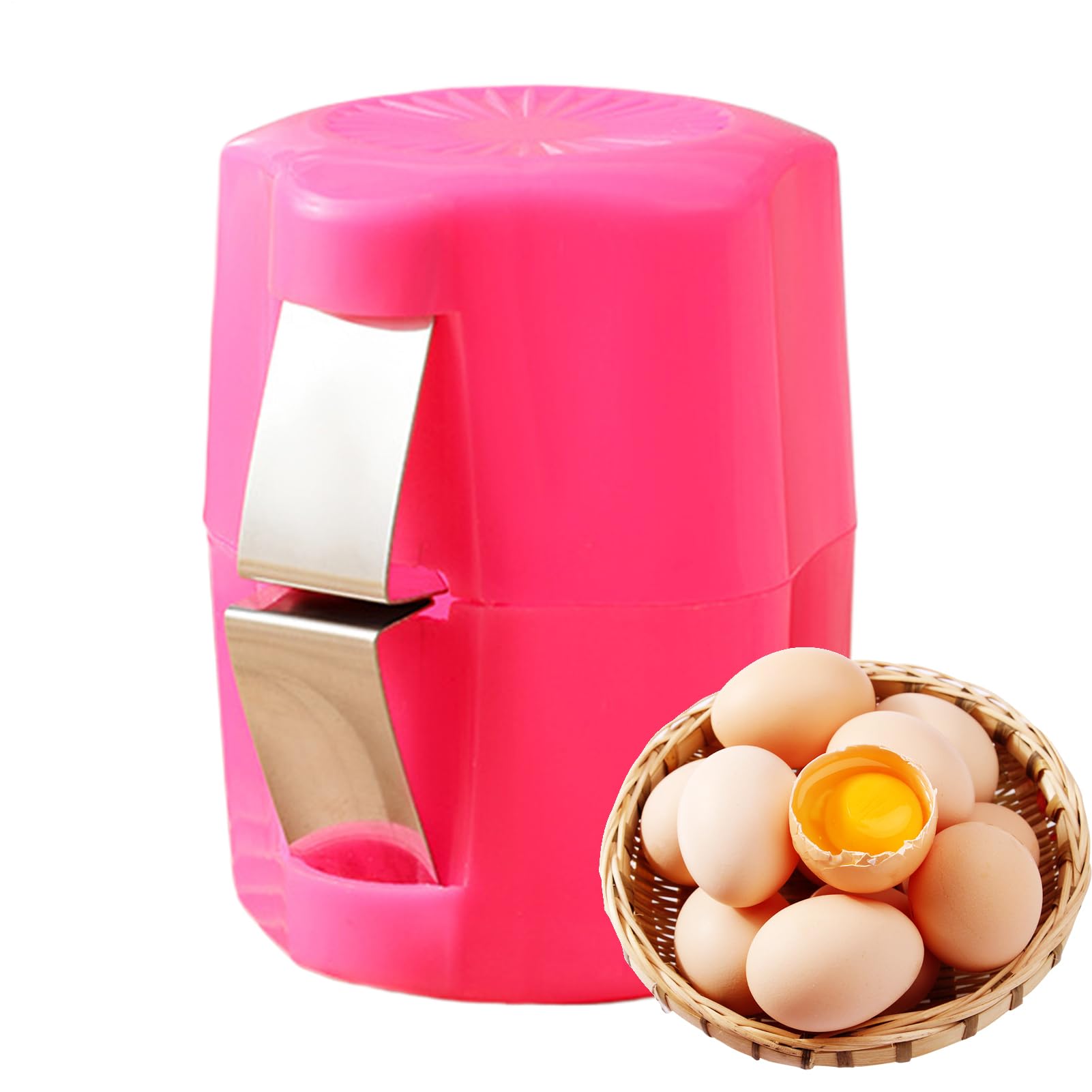 Pelador De Huevos Cocidos, Abridor De Cáscaras De Huevo, Portátil Pelador De Cáscara De Huevos Duros, Separador De Cáscara De Huevo, Para Abrir Separar Huevoss En Cocina Casera Desayuno — view 11