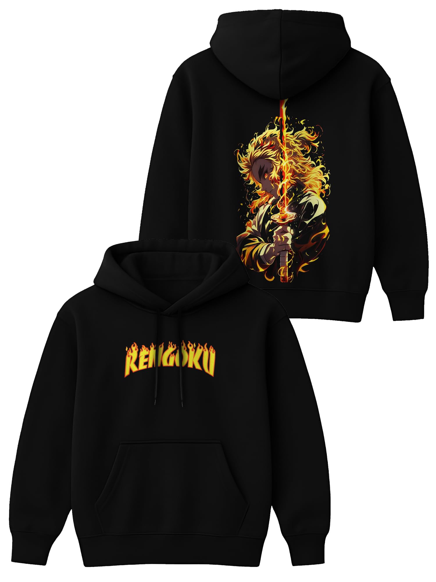 rarepanda Mens Demon Slayer Branded Stylish Hoodie for Men Sweatshirt Man Printed, Casual Regular Fit Design, Ideal Hoodies for Men Stylish Look-picture-43