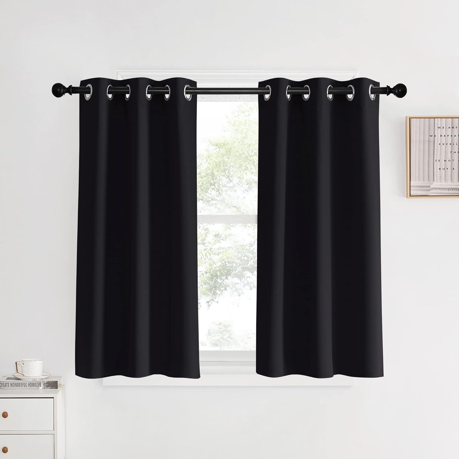 Amazon.com: NICETOWN Halloween Blackout Bedroom Curtains for Windows 40 ...
