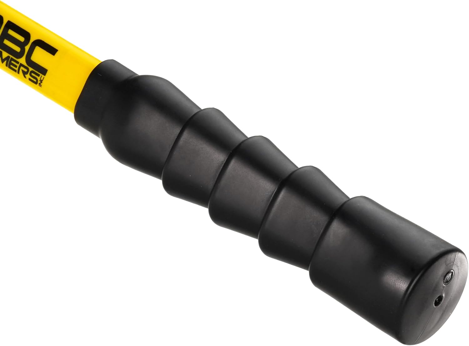 ABC HAMMERS Brass Hammer - 3 lb. USA Made Non-Sparking Hammer with 12" Fiberglass Handle & Double Faced Head - ABC3BFB