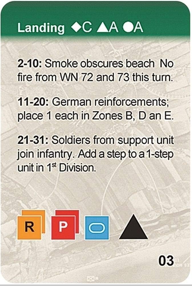 DG: D-Day at Omaha Beachhead Boardgame, 2nd Edition