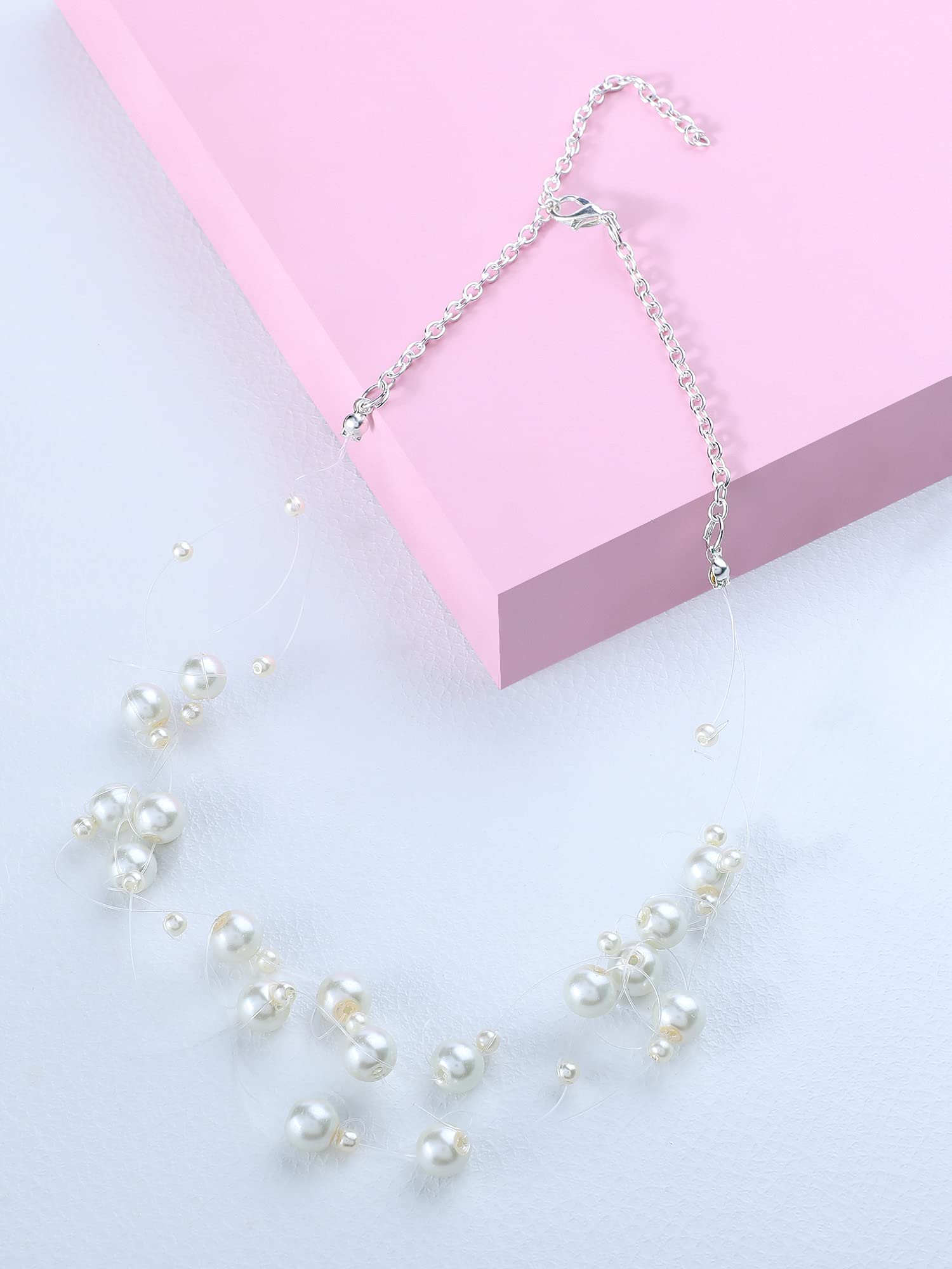 Modern Multistrand Pearl Necklace for Women