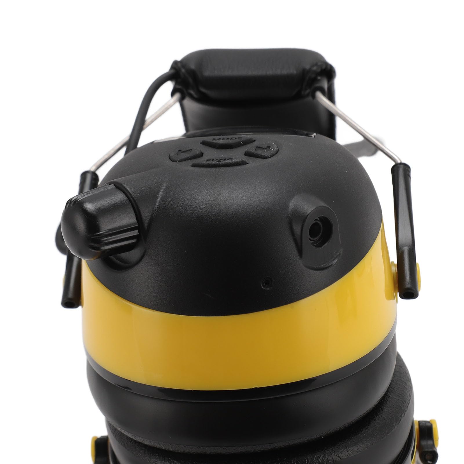 Słuchawki do Pokrycia Słuchu, Assister Dowold Redukcja Elektroniczne Kubki Słuchowe Stabilne Połączenie Snr 30dB dla Budowy Pracy (YELLOW)