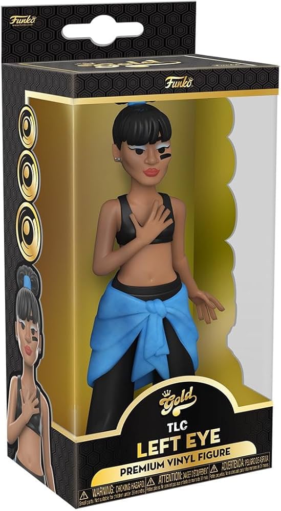 限定品　FUNKO GOLDシリーズ TLC 公式フィギュア Amazon.com: Funko Pop! Vinyl Gold: TLC - Left Eye 5