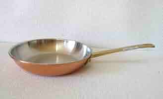 Amazon.co.jp: POONGSAN METAL CORPSolid Copper 銅鍋フライパン