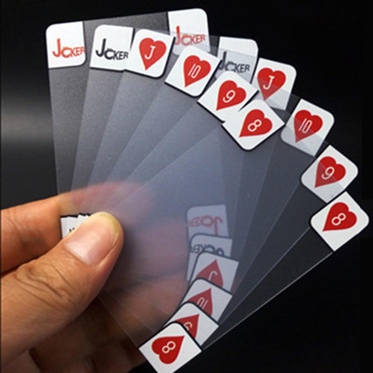 3stücke PVC Spielkarten wasserdichte Kunststoff Pokerkarten Mit Aufbewahrungsbox Für Spieleabende Kreative Und Sammler Scratchless Langlebig Und Flexibel Für Familien