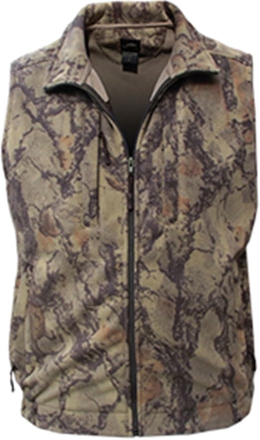 Natural Gear WinterCeptor Camo Fleece Vest Hunting Game