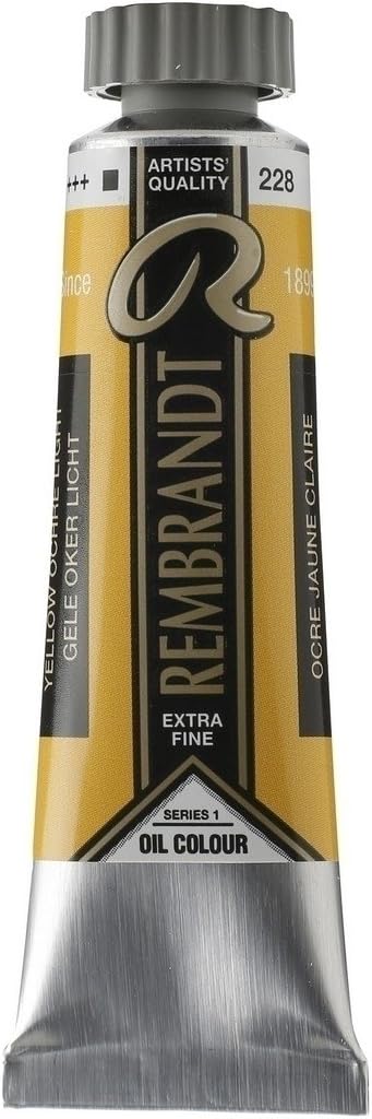 RembrandtOil Colour Tube 15 ml Yellow Ochre Light 228
