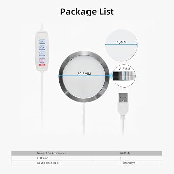 3D Printer LED Lamp Kit 001 Compatible with Bambu Lab A1/A1 Mini,P1P/P1S