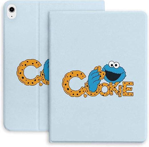 Amazon Co Jp セサミストリート クッキーモンスター Ipadケース 21発売 Ipad10 9 11インチ Ipad Air4 ケース Ipadpro 11 18 Pencilホルダー付き 兼用 Doozlle ぺん収納付き カバー Puレザーオートスリープ 内蔵マグネット スタンド機能 かわいい
