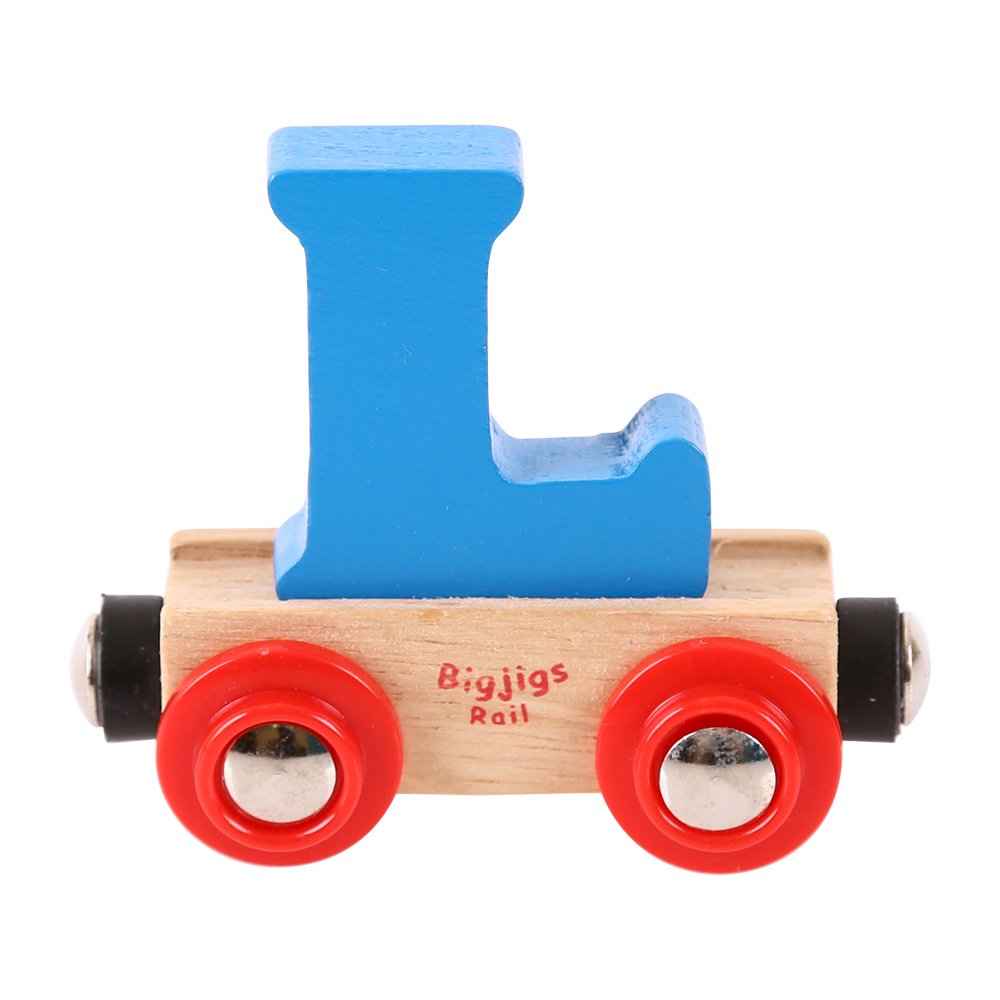 Bigjigs Rail Rail Name Letter L (Blue) โ image 1