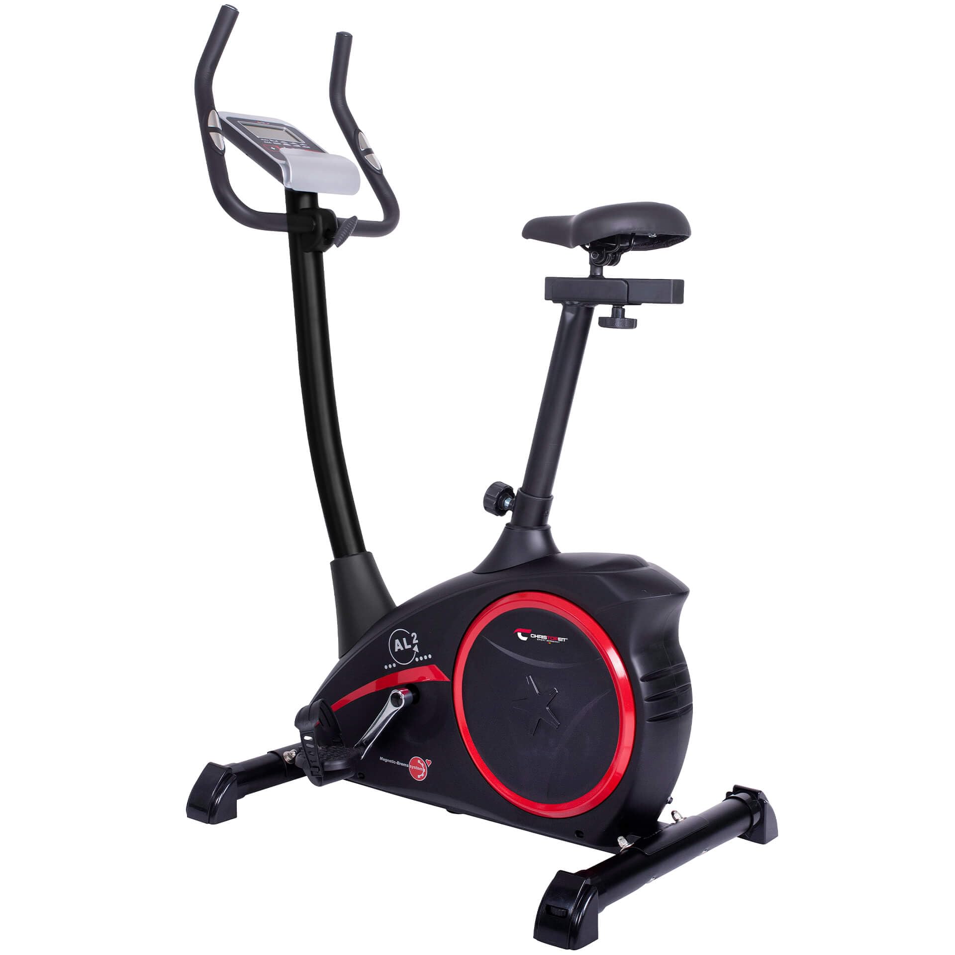 Christopeit Sport Fahrrad-Heimtrainer AL 2 Black Edition