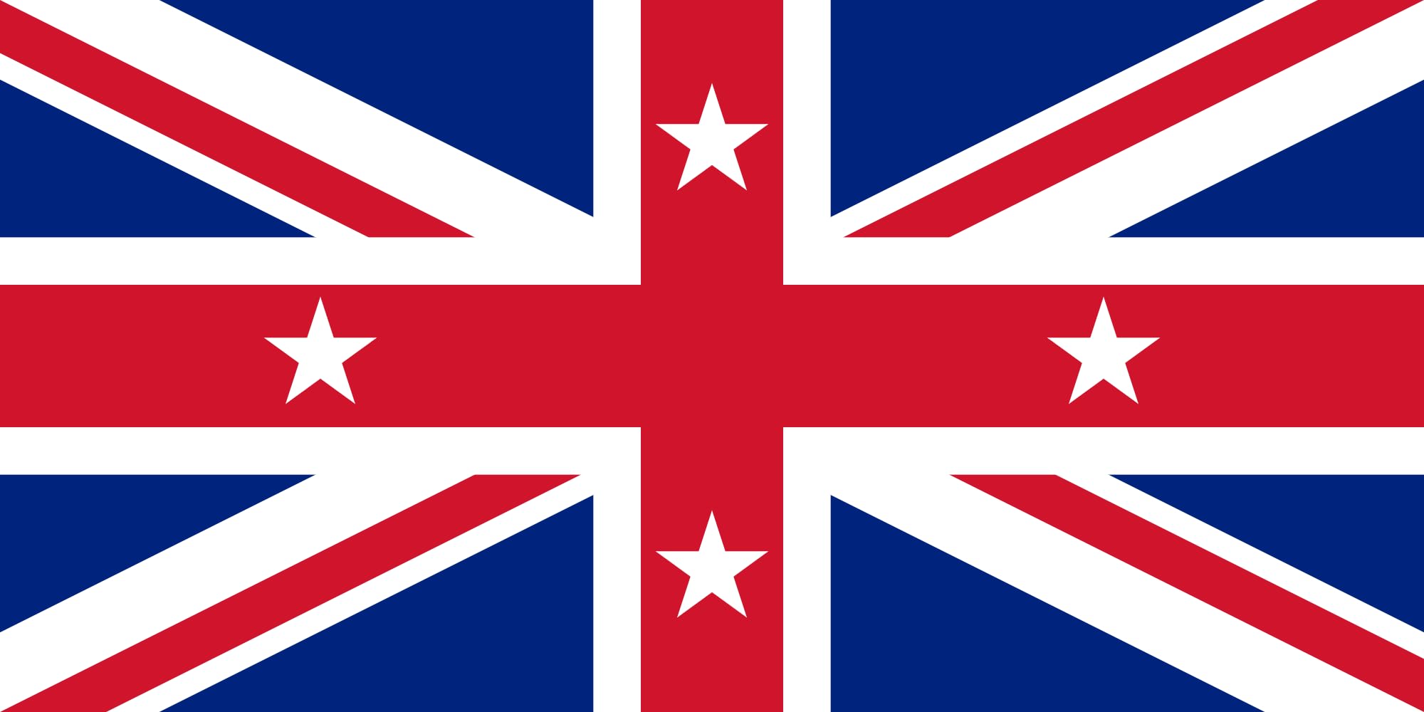 Drapeau Governor of New Zealand 1868–1874 grand pavillon océanien