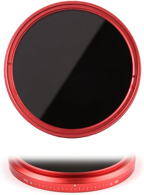 Fotga 72mm ND Filter Adjustable Neutral Density ND2 to ND400 Variable Filter Set for Canon Nikon DSLR Camera