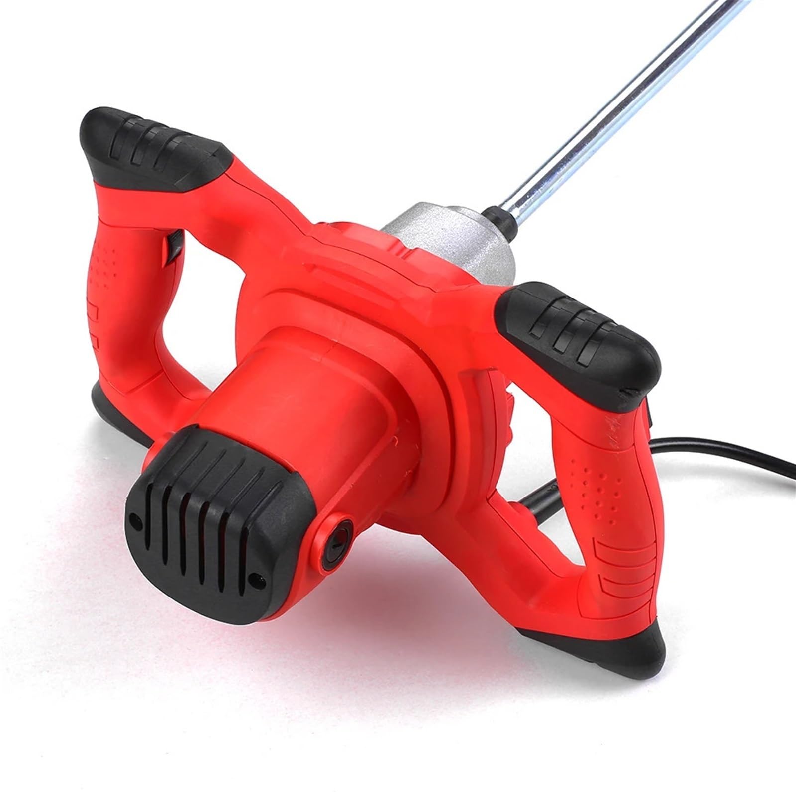 Mezclador industrial de 2100 W, con 6 velocidades ajustables, for pintura, cemento, yeso, mortero, revestimiento, masilla y polvo
