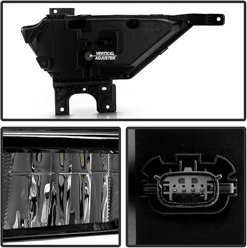 Miniatura 3 de KEEKPO - Para Ford F150 XL 2021 2022 2023 luces antiniebla LED parachoques luces antiniebla luces de conducción con interruptor par de reemplazo
