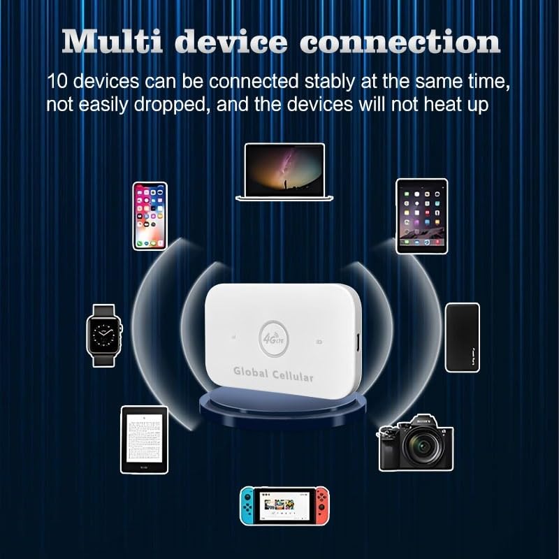 ルーター・ネットワーク機器 4G Global Mobile WiFi 4G Mini Pocket Wi-Fi Router150Mbps High Speed Long Range Router