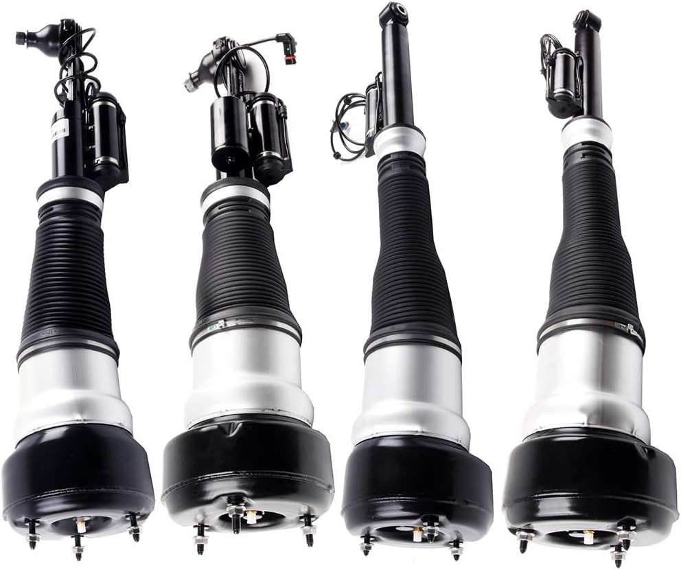 AUTOMUTO Front/Rear 4 pc Air Struts Shock Absorber Suspension Assembly Air Strut Spring Replacement for Mercedes-Benz CL500 /CL550 /CL600 /CL63 AMG /CL65 AMG /S350 /S400 /S450 /S500 /S550 /S600