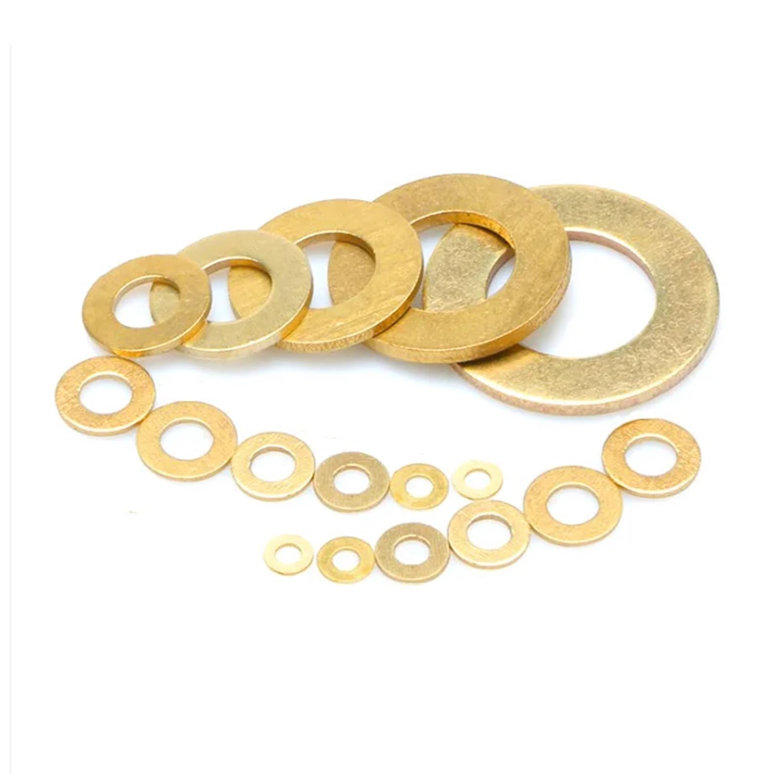 Anillos de Junta arandela Plana latón M2-M20