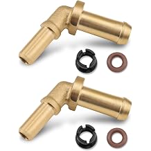 2 Pcs Thermostat Water Outlet Tube Connector Kit LR049990 Fit for Jaguar for Land Rover Replace LR049989 LR045237 C2Z28467