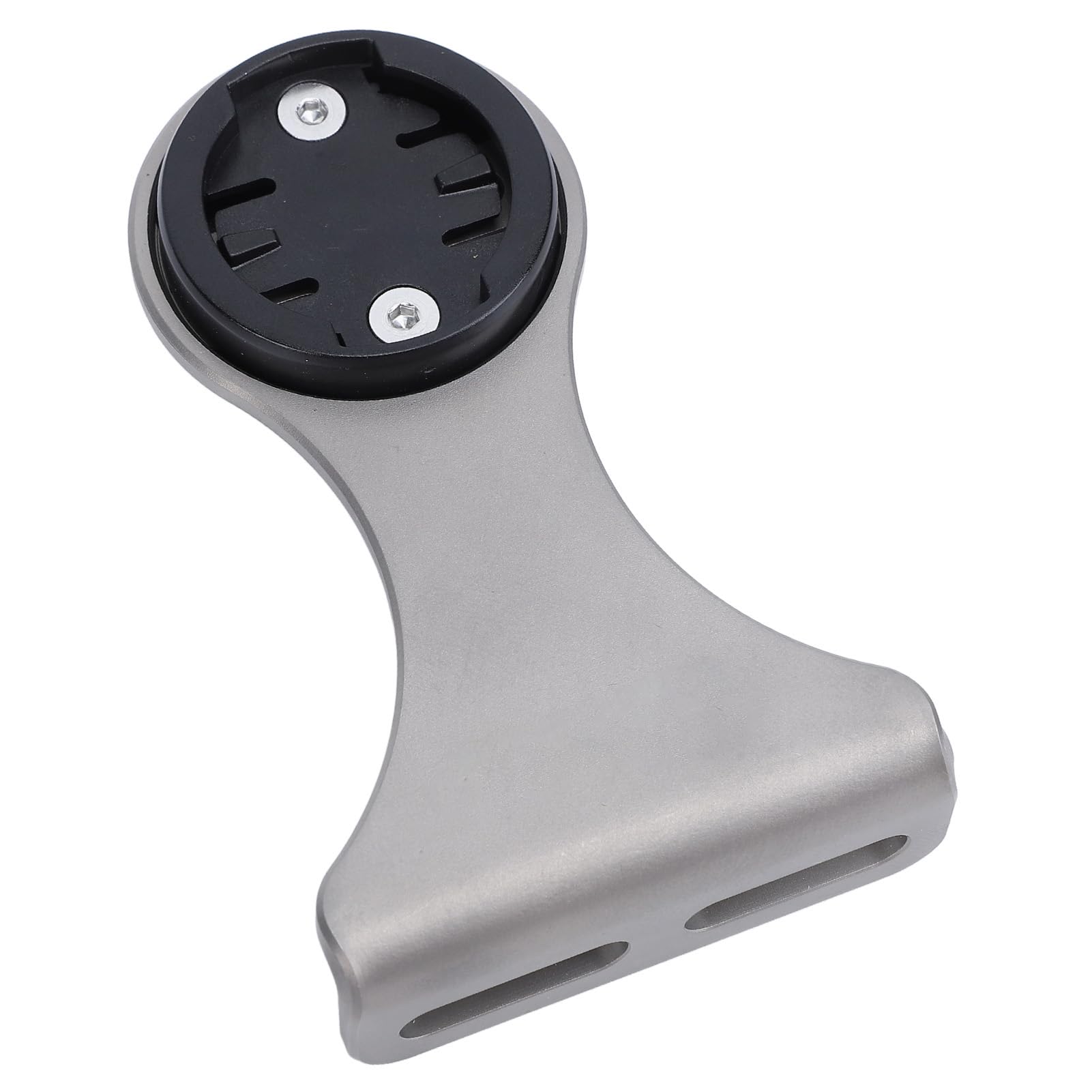 plplaaoo Supporto per computer anteriore Supporto per supporto per computer per manubrio Adattatore per staffa per cronometro per ciclismo Bicicletta Sport Fotocamera Torcia Morsetto