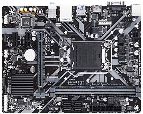 Image of GIGABYTE H310M M.2 2.0 (LGA1151 / Intel / H310 / Micro ATX / DDR4 / HDMI 1.4 / M.2 / Motherboard)