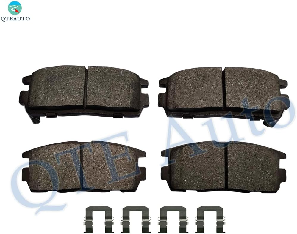 PM Auto Set of 6 Rear 303mm Disc Brake Rotors-Ceramic Brake Pad kit Replacement For 2010-2017 Chevrolet Equinox