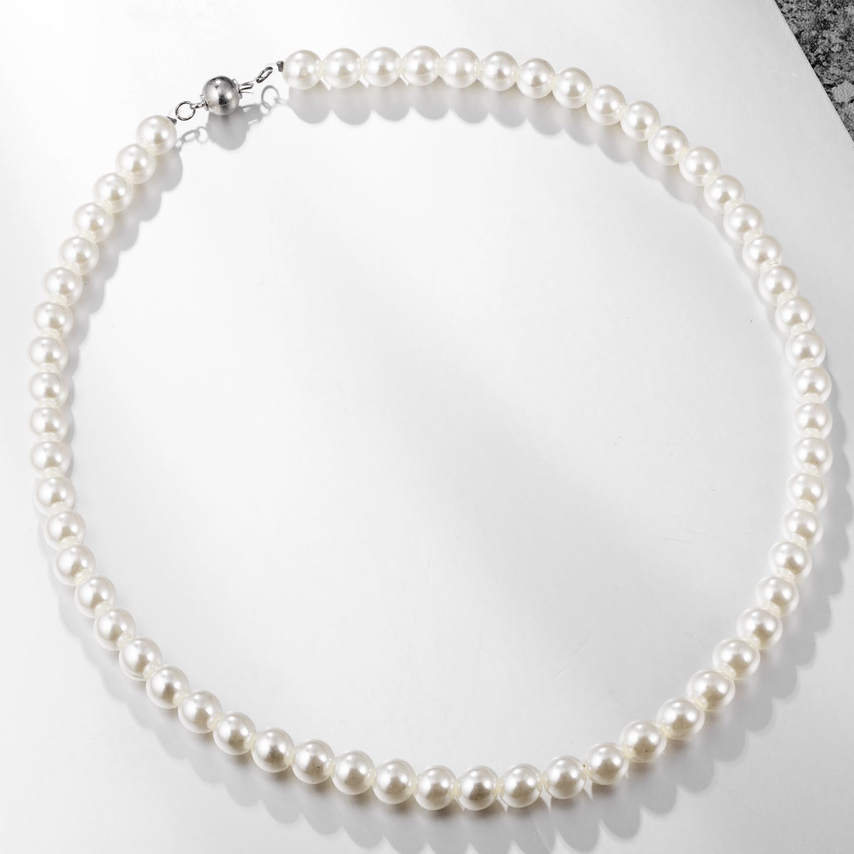 Dainty Initial A-Z Necklace - Double Layered Letter Pendant Jewelry with Adjustable Chain, Minimalist Personalized Charm for Women, Perfect Everyday, F, Stainless Steel, No Gemstone