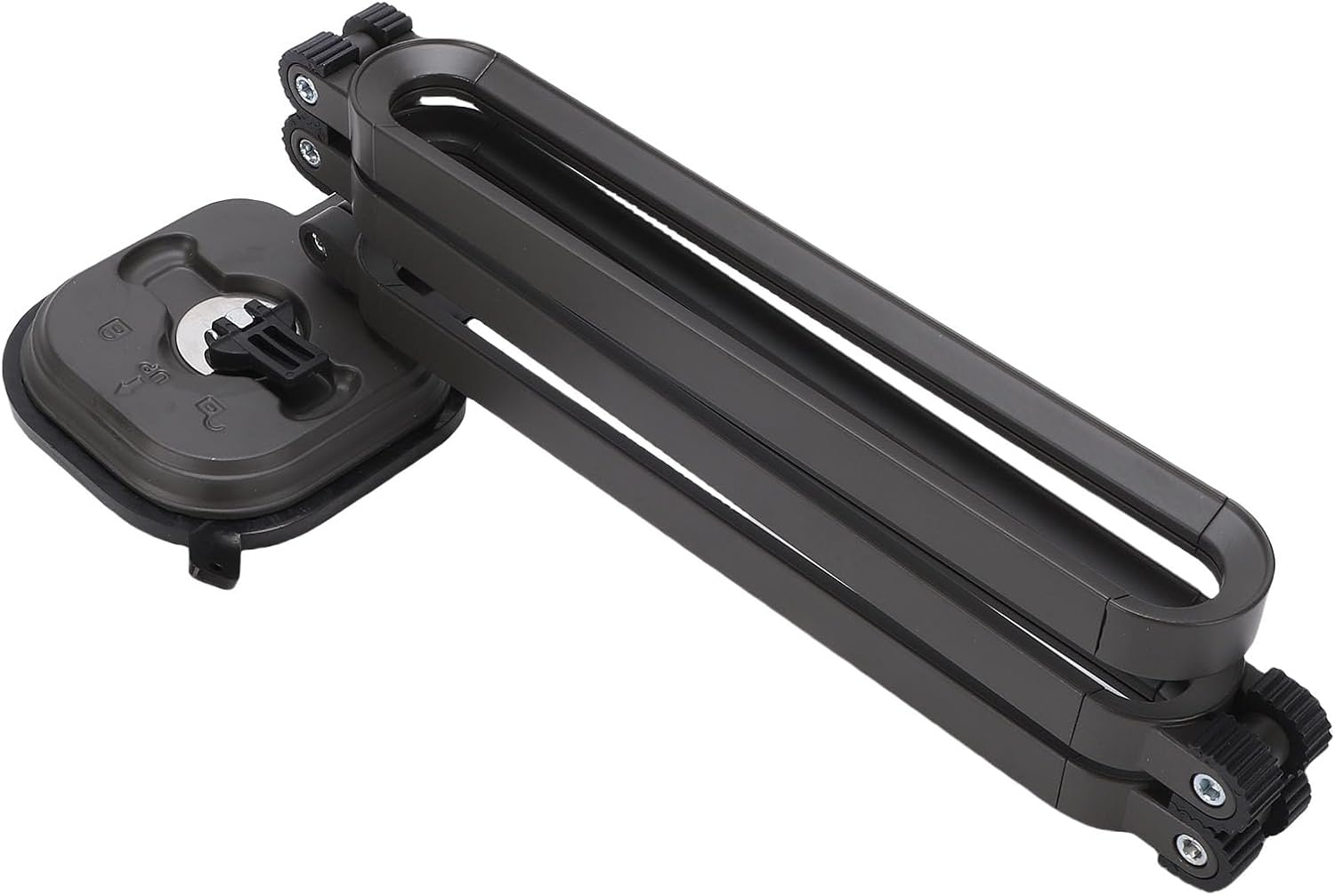 Alomejor Wall Mounted Clothes Drying Rack, Foldable Aluminum Alloy Design, Space Saving Laundry Rack with Powerful Suction Cup for Apartments and RVs