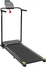 Esteira Elétrica Preta Dobrável Mile Fitness 110V Compacta e Silenciosa