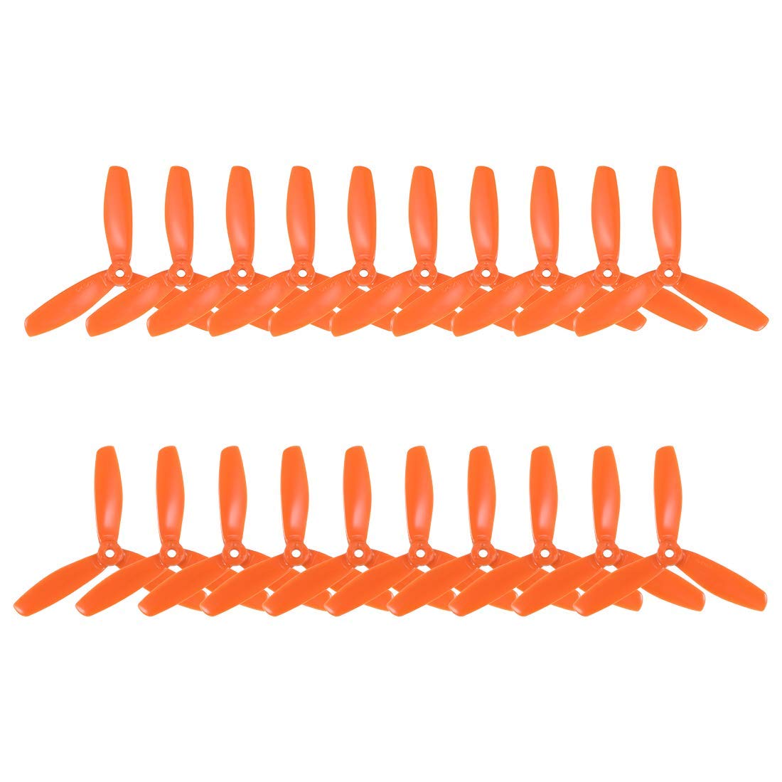 RC Propeller 5045 - 4 Stück, 5 Zoll Dreiblatt, Nylon, Rot, Für Multi-Rotor Drohnen