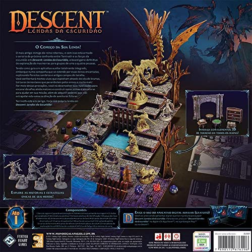 Descent: Lendas da Escuridão, Galápagos Jogos, Multicor