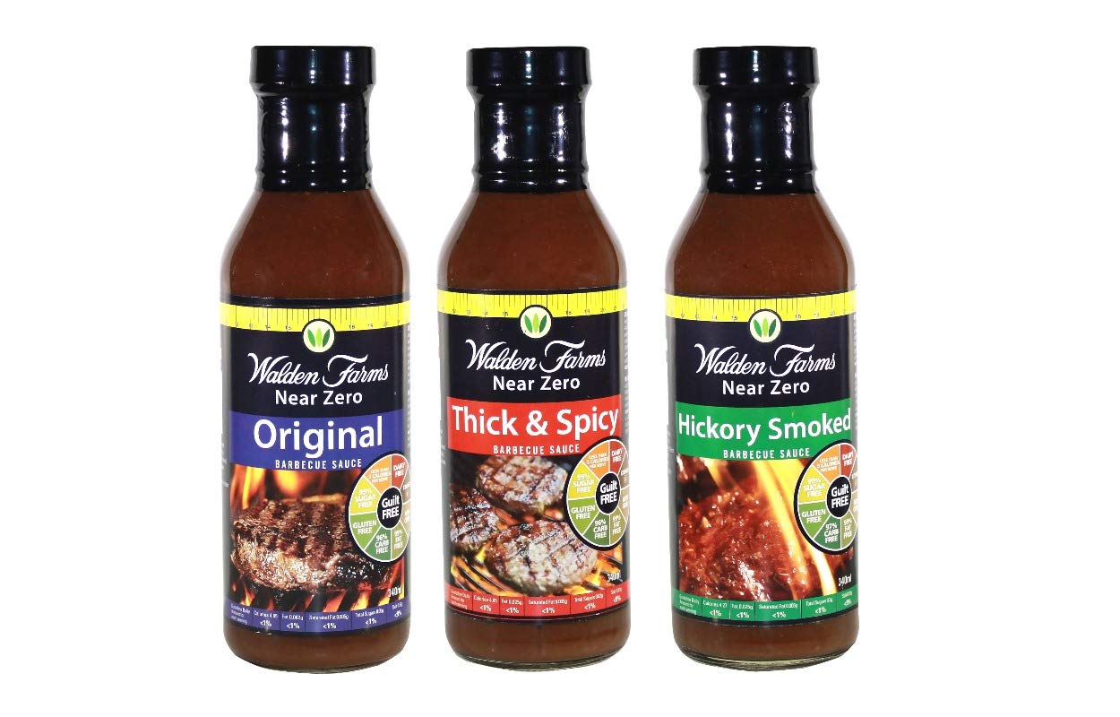 Buy Walden Farms Low Calorie Barbecue Sauce Packer Special, Mix Pack