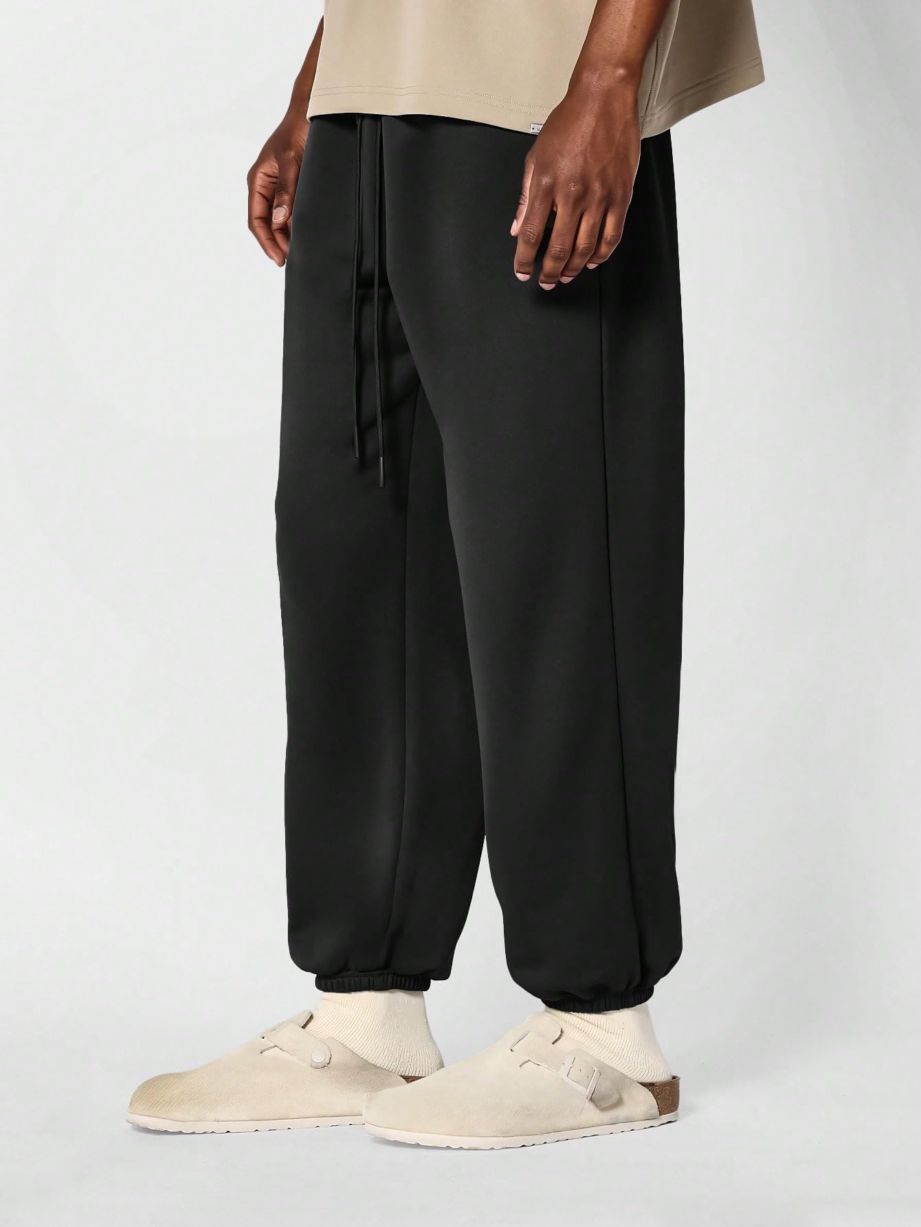 dockstreet Men's Alley Cool Backdoor Series Men's Casual Sweatpants Baggy Jogger Pants ||Drawstring Joggers || 100% Pure Cotton || Breathable Airy for All Seasons-picture-13