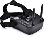 5.8G FPV Des lunettes avec des antennes: 3 Écran de pouce 5.8G 40CH Construisez dans le casque vidéo de batterie pour Analog FPV caméra et émetteur FPV Drone RC Avion de voiture RC Loisirs par Speedybee