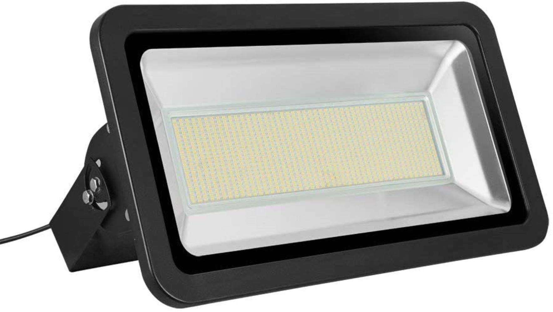 Luces de inundación solares Reflector LED para Exteriores, 500W Foco LED Blanco cálido, 2800 3200K, Ip65 Luz de Pared Exterior Impermeable para jardín, Garaje