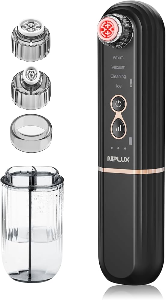 NIPLUX 毛穴吸引器 Multi Skin Cleaner 美顔器 Amazon.co.jp: NIPLUX 毛穴吸引器 1台4役毛穴洗浄 美顔器 水流式 真空