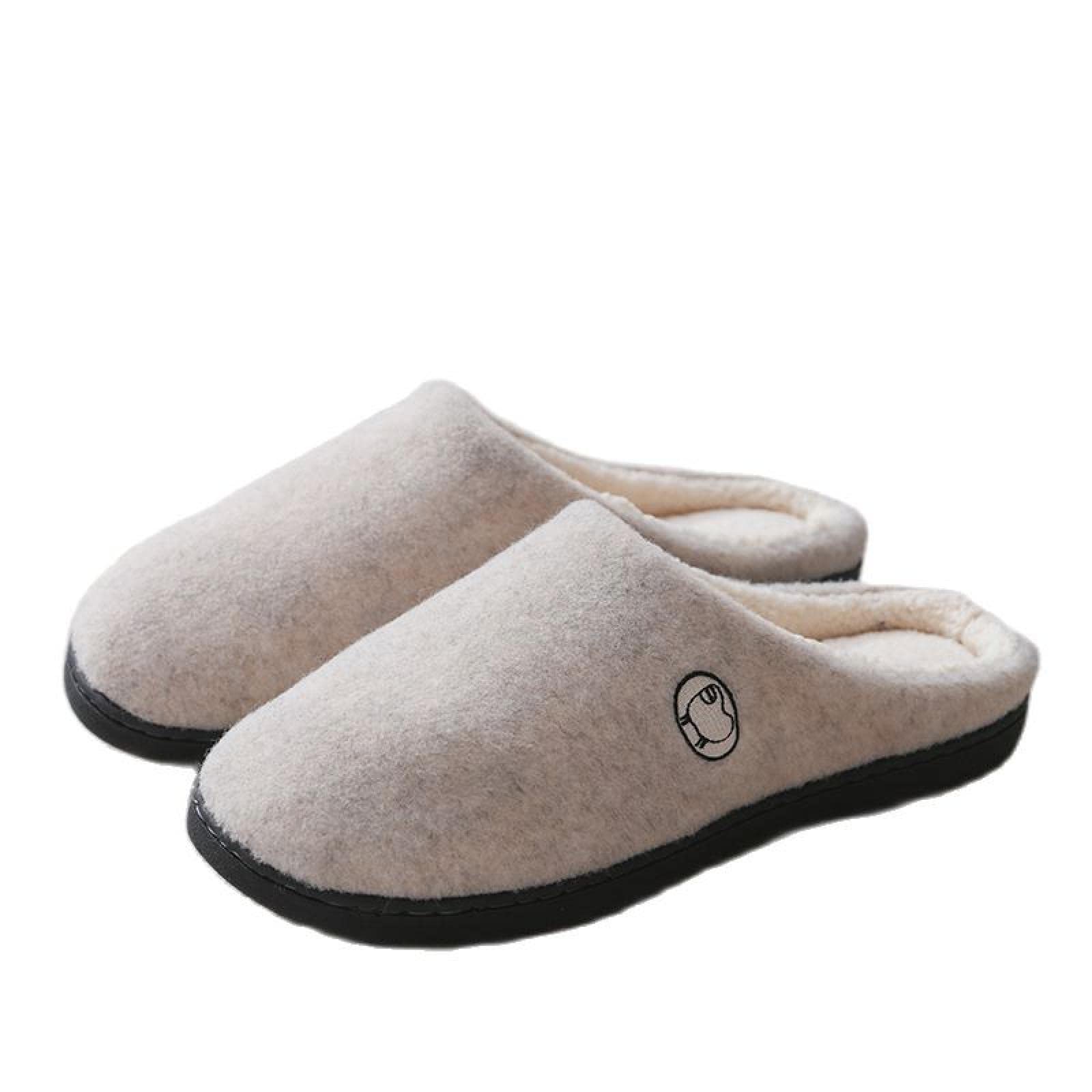 Un'Elegante Pantofole in Cotone Pantofole Calde Pantofole in Cotone Pantofole Maschili in Cotone Caldo All'Aperto Autunno E Invern