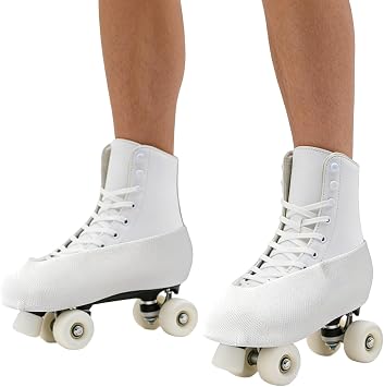 Ice Skate Soakers Elastic Roller Protector | Elastic Ice Skate Cover for Kids Girls Boys Teens Adults Figure Skating Sport