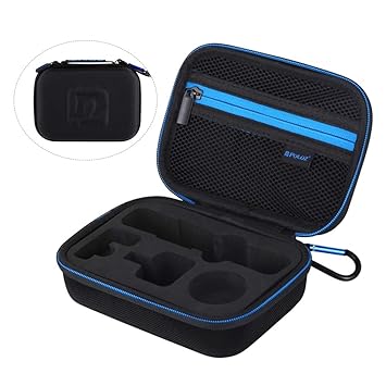 Honeytecs Camera Storage Case Bag Hard Shell Carrying Travel Case Portable Protective Case Compatible with DJI OSMO Pocket and Accessories