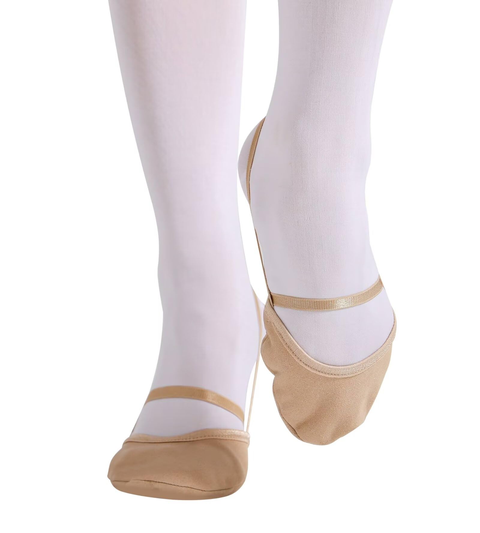 Scarpe da Ballo per Balletto Lirico,Scarpe da Ginnastica Ritmiche con Mezza Punta per Bambina e Donna