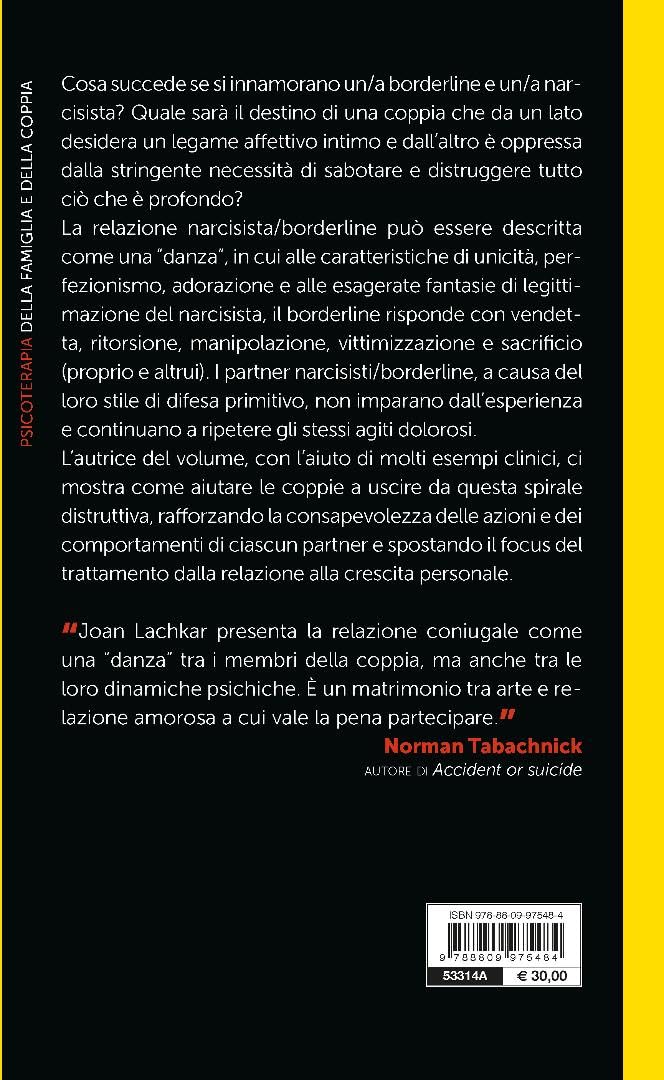 La coppia narcisistica borderline. Nuovi approcci alla terapia familiare
