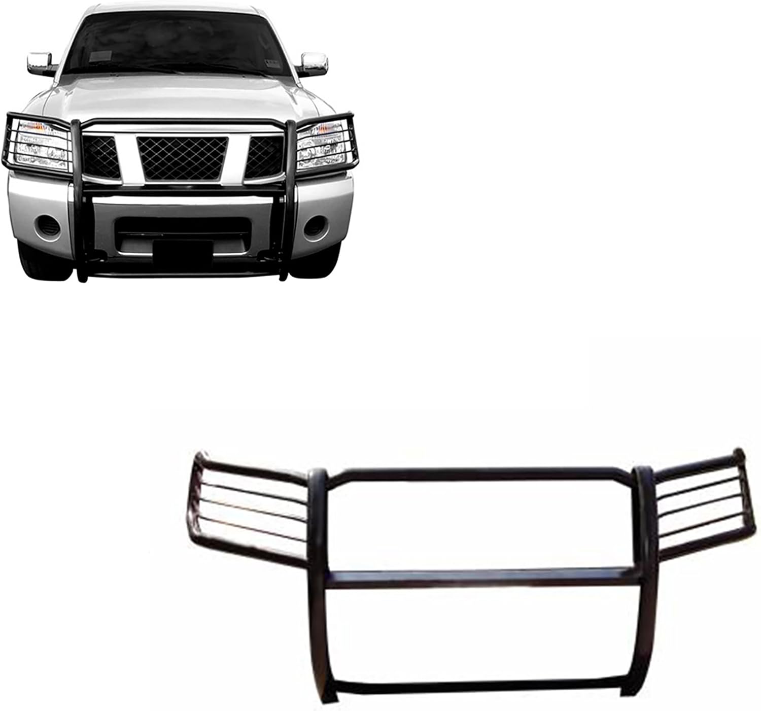Black Horse Off Road Modular Grille Guard for Nissan Titan