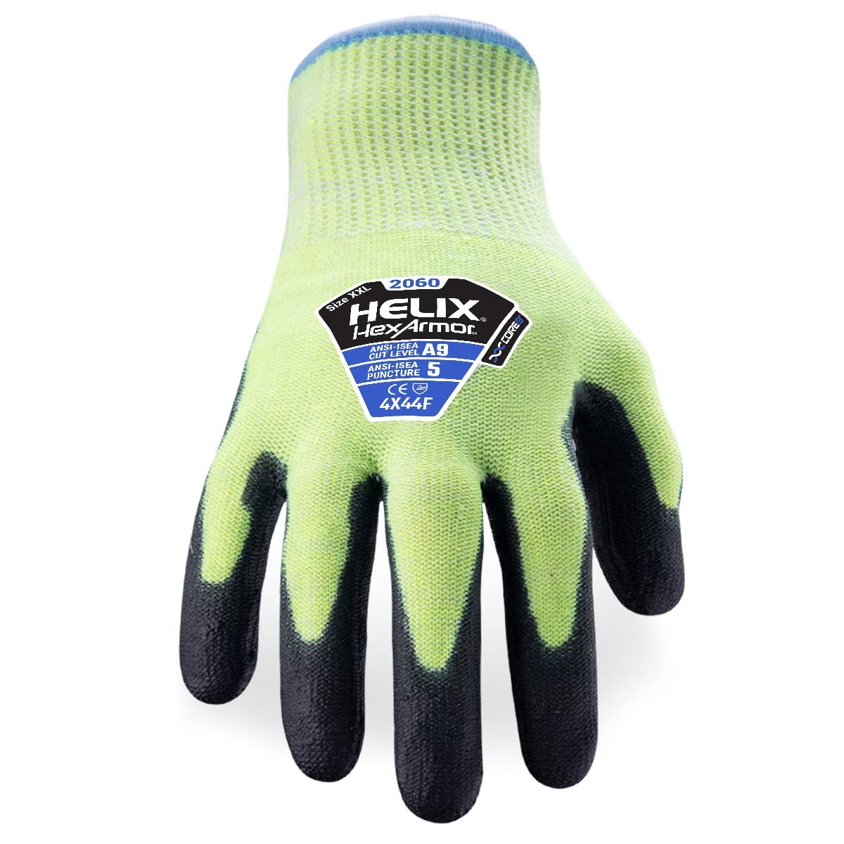 HexArmor Cut-Resistant Puncture-Resistant Polyurethane Palm Knit