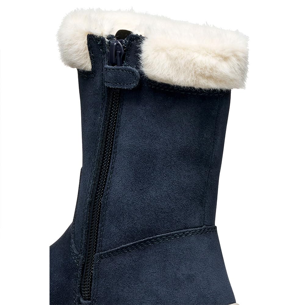 Geox Mädchen J Laquinny Girl WPF Knee High Boot